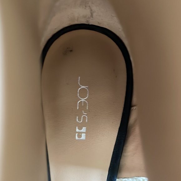 JOE’S 3 1/2 inch black suede heels - Picture 3 of 11
